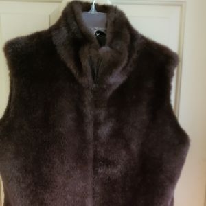 Faux fur jacket